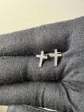 “Cross Earrings” Moissanite S925