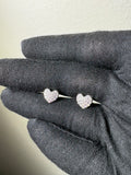 “Heart Earrings” Moissanite S925