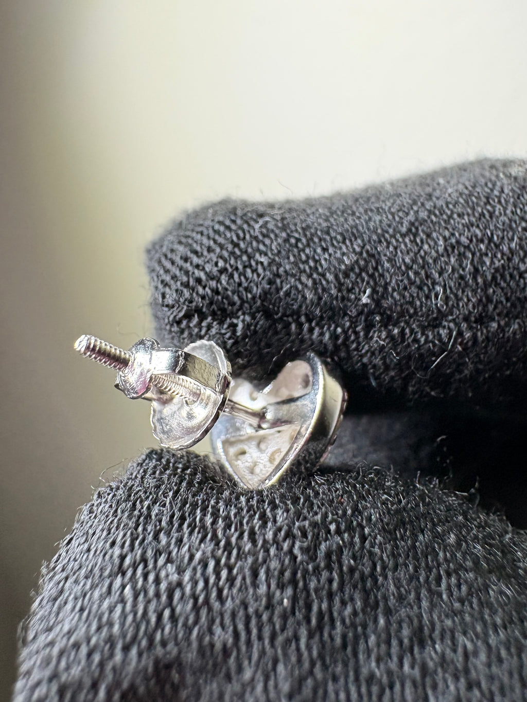 “Heart Earrings” Moissanite S925