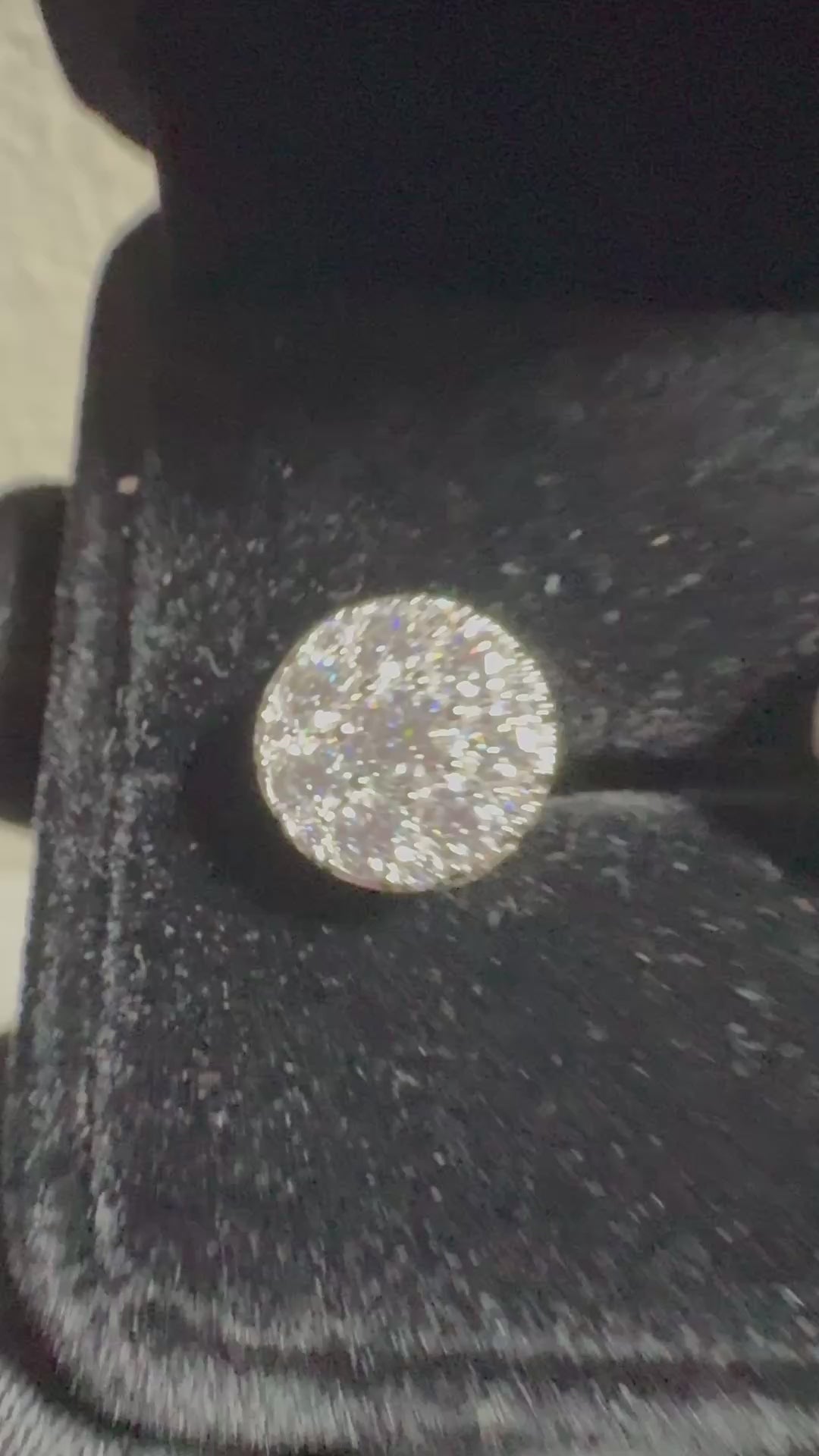 “Round Cluster Earrings” Moissanite S925